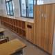 Customized kindergarten children's toys and schoolbag storage partition eight-grid cabinet home living room practical floor cabinet door bookshelves