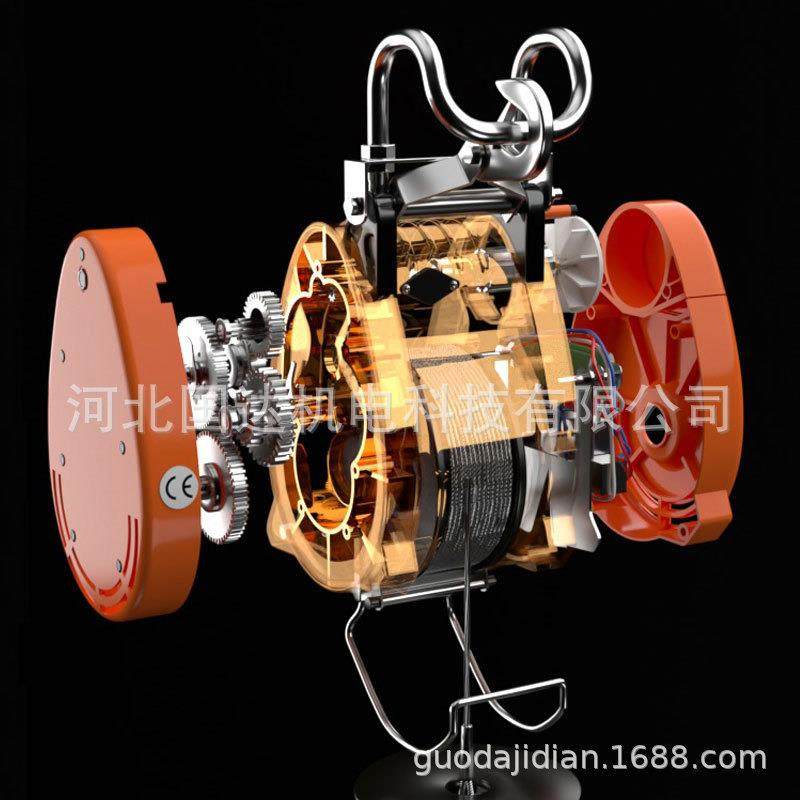 便携式小金刚电动葫芦现货直供家用小吊机220V悬挂式迷你卷扬机,淘宝优惠券,粉丝福利购,淘宝优惠卷