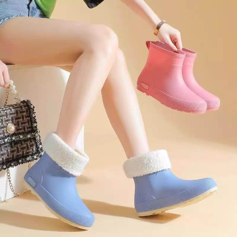 雨鞋新款加绒短筒低筒水鞋雨靴保暖防滑防水胶鞋轻便耐磨户外男女,淘宝优惠券,粉丝福利购,淘宝优惠卷