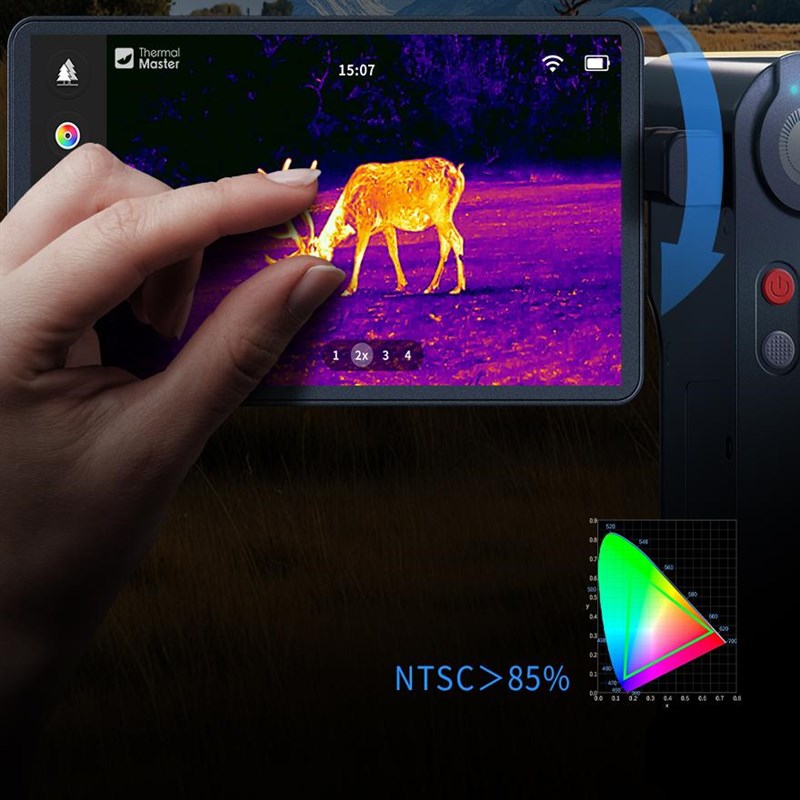 艾睿天眼DV2天眼X2X3热成像高清夜视仪DV3P手机热成像相仪像找鸟 - 图2