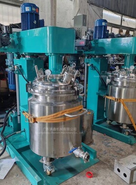 大量生产100L-500L真空 胶粘剂液体混合机 硅胶环氧树脂 搅拌机