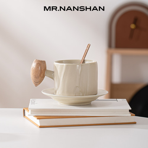 南山先生浪潮咖啡杯陶瓷高档个人专用高级下午茶杯创意水杯礼物品 - 图2