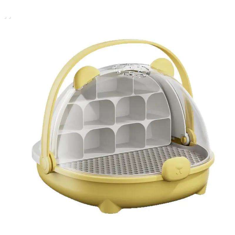 蚕宝宝学生养蚕套装太空养育仓培育饲养盒七彩蚕送新鲜桑叶太空舱 - 图3