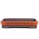 Purple sand flower pot rectangular water-absorbent stone non-porous rockery basin purple sand water tray leak-proof extra large holed tree stump shallow basin