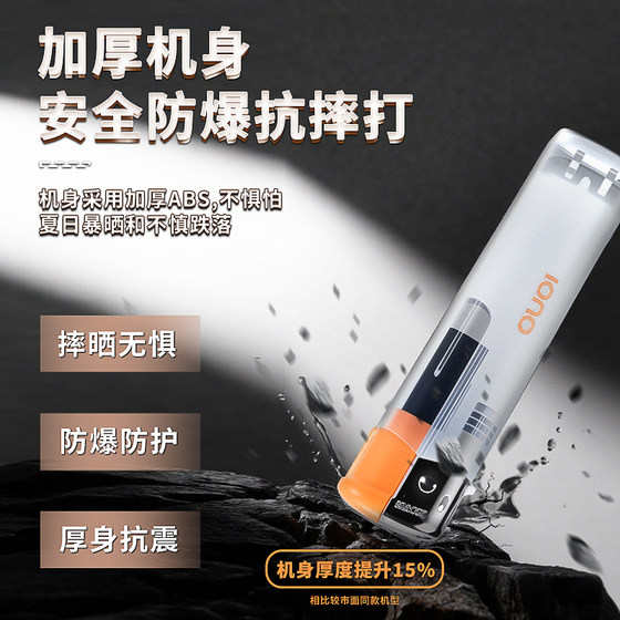 50支高档明火透明打火机耐用一次性家用点火器批发定制广告印logo
