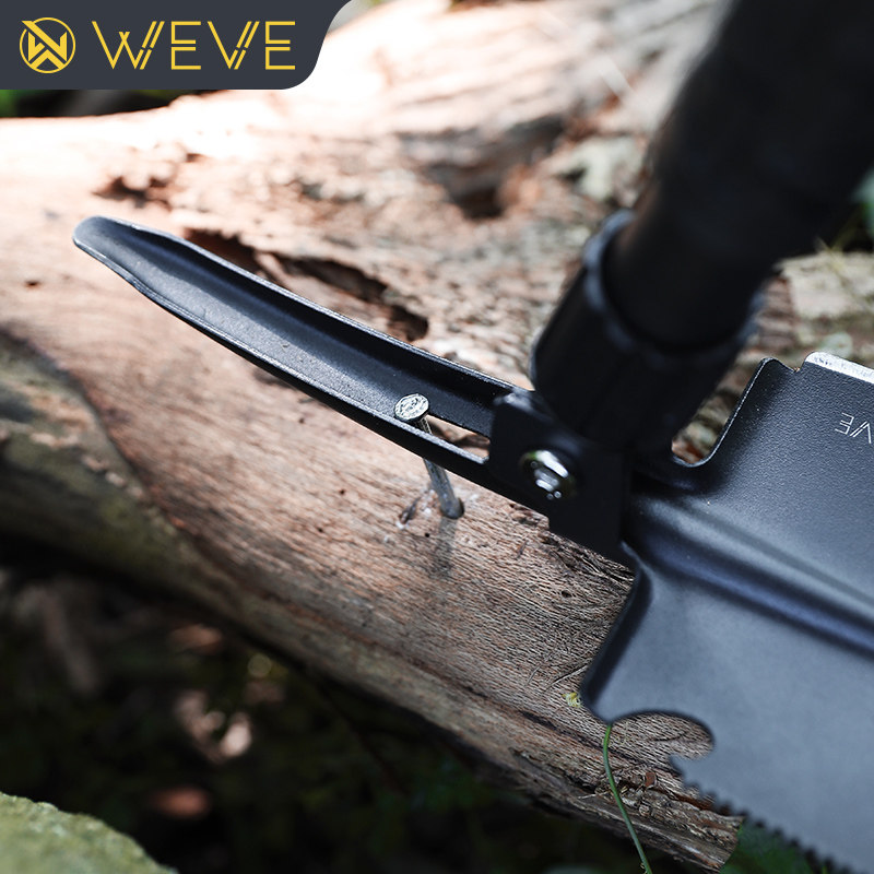 WEVE户外多功能工兵铲儿童铁锹加厚园艺铲子工具车载折叠全钢挖土,淘宝优惠券,粉丝福利购,淘宝优惠卷