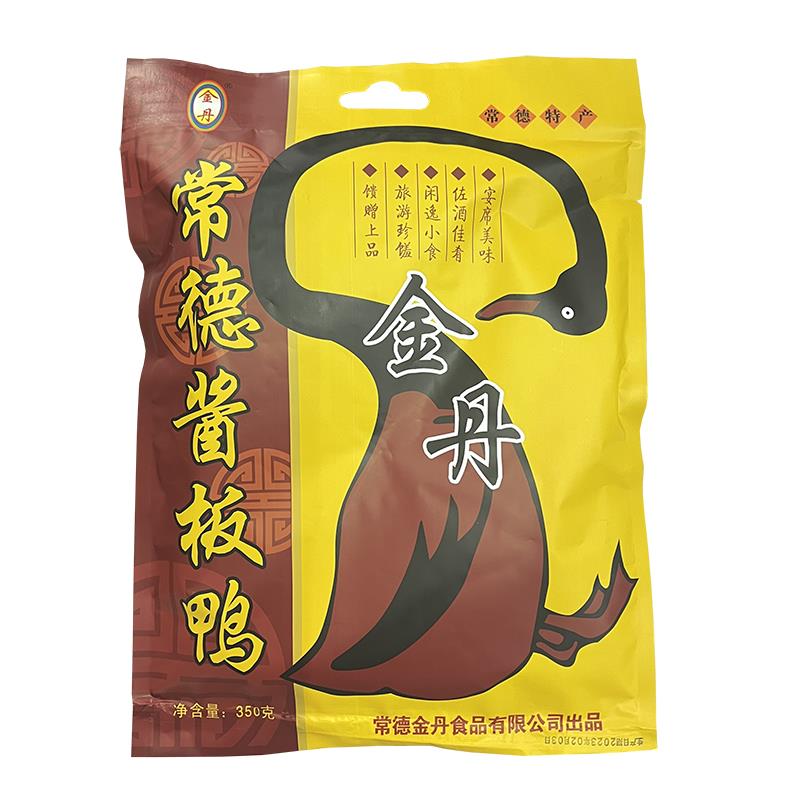 常德金丹酱板鸭湖南特产老鸭特制手撕鸭全鸭整只鸭肉零食熟食小吃 - 图0