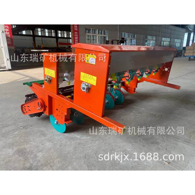 Rotating tillage and stubble extermination corn soybean precision sowing machine peanut seeder wheat four-wheeler with planting and fertilization integrated