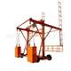 Mobile bridge anti-collision guardrail construction lifting trolley 2-ton aerial operation lifting platform