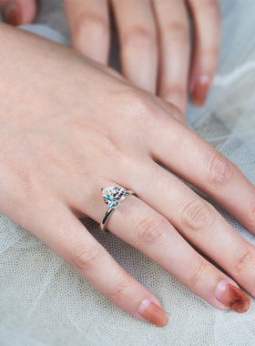 100%莫桑钻，假一赔十！