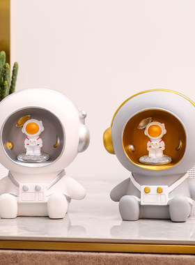 创意家居摆件太空人存钱罐儿童房装饰品办公室桌面小摆设生日礼品
