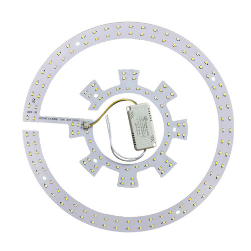 led吸顶灯灯板灯芯圆形灯替换led灯管三色变光2B24C贴片灯盘灯泡 - 图2