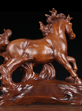 马摆件招财工艺品客厅酒柜装饰摆设马到成功办公室桌开业招财礼品