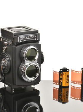 摄影道具套装相机模型摆件样板间书房书架书桌饰品新中式复古怀旧