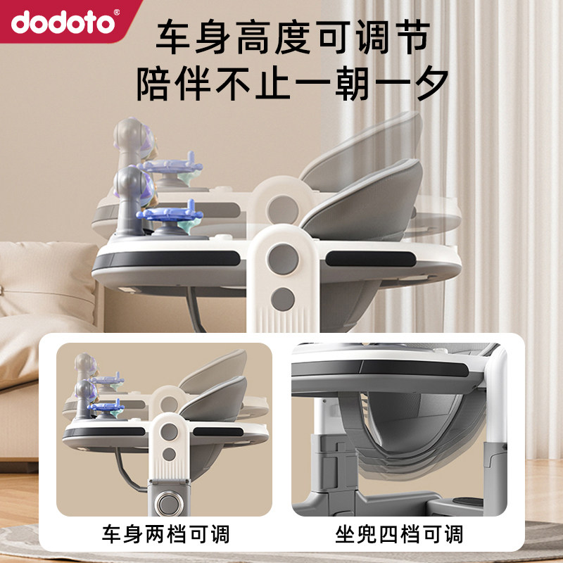 婴幼儿学步车防o型腿婴儿多功能6到18个月宝宝调节助步学行车868,淘宝优惠券,粉丝福利购,淘宝优惠卷