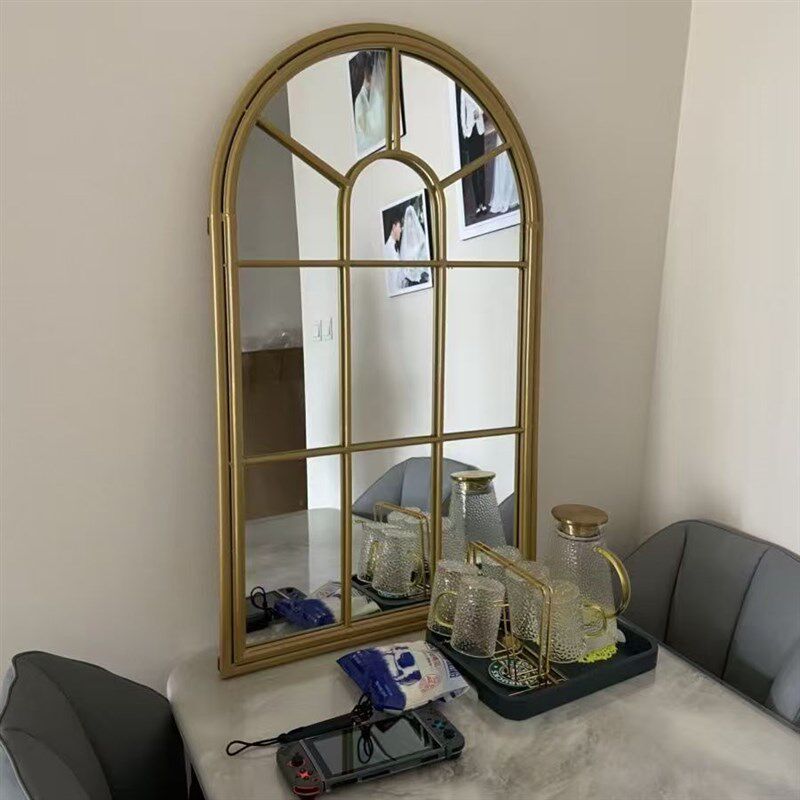 简约铁艺墙面装饰艺术q假窗镜餐厅背景墙壁饰圆弧窗户床头挂饰客,淘宝优惠券,粉丝福利购,淘宝优惠卷