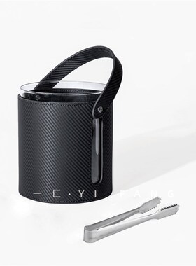 一匚皮革醒酒器红酒桶酒具样板间售楼处酒吧水吧餐厅厨房冰桶