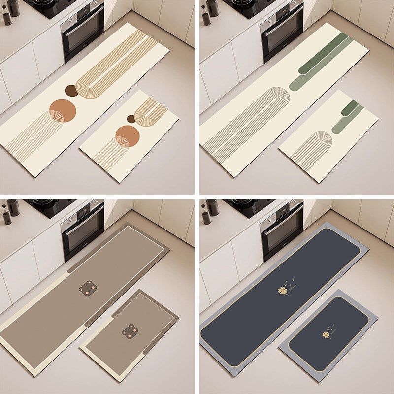 硅藻泥吸水厨房地垫滑可擦免洗0长条地毯,淘宝优惠券,粉丝福利购,淘宝优惠卷
