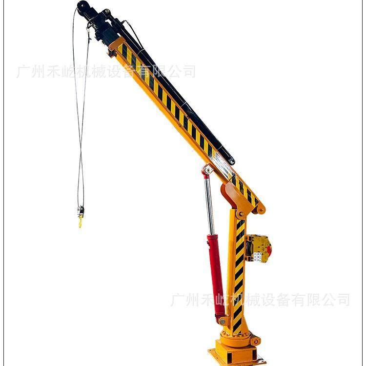 车载液压吊机液压旋转渔船捕鱼吊装机电动遥控伸缩臂随车吊装卸车,淘宝优惠券,粉丝福利购,淘宝优惠卷