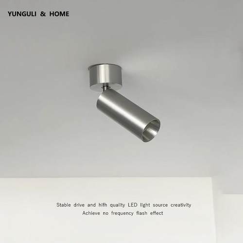 迷你明装小射灯可调角度led吸顶式照画筒灯天花灯客厅玄关洗墙灯 - 图3