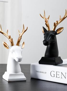 北欧摆件家居装饰品酒柜电视柜北欧小摆设玄关室内客厅创意工艺品