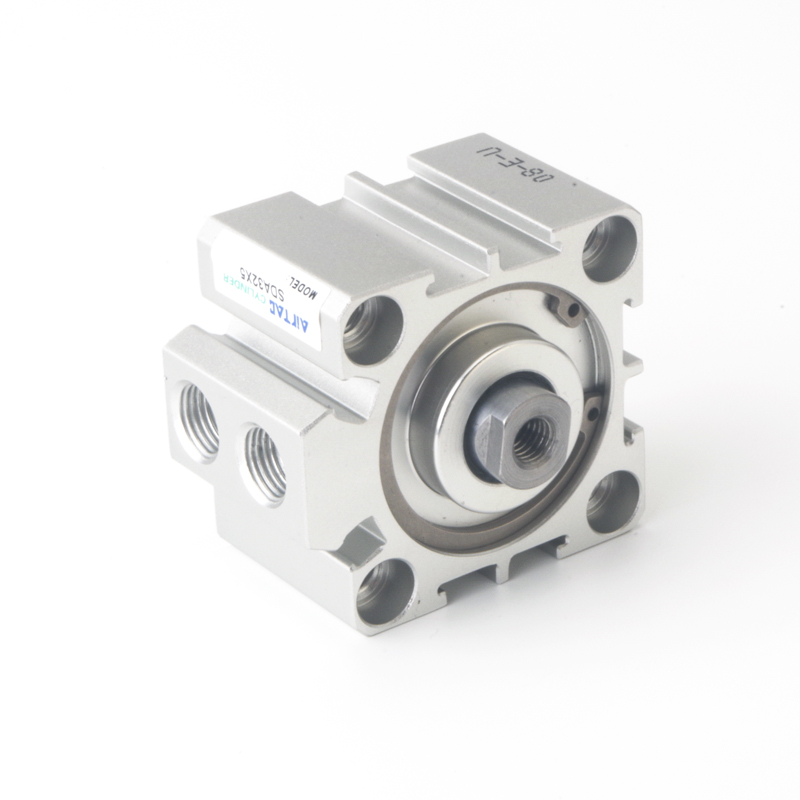 原装亚德客薄型气缸SDA32X10X20X25X30X45X50X60X75X80X100不带磁 - 图2