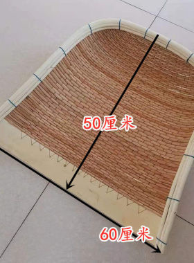 手工柳编藤编竹编圆簸箕单个簸箕手持扫除土簸箕农用竹筛子箩框