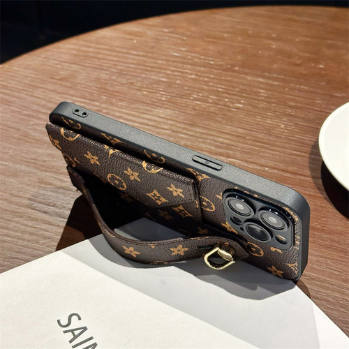 适用华为荣耀play8T手机壳麦芒30插卡套腕带5T支架4t商务5活力版秋冬款5G便携4pro小众3E皮质6Tpro高级感潮流 - 图1