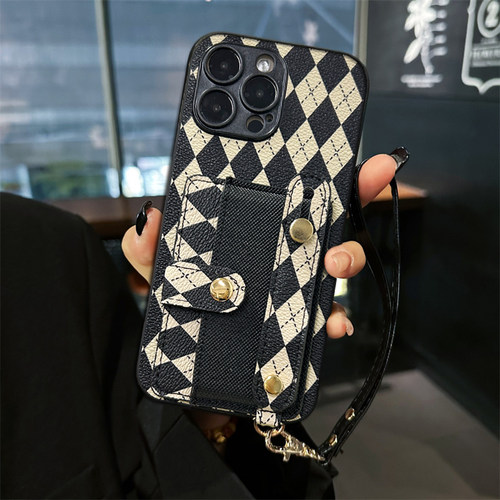 坎宁安适用于红米Turbo4手机壳13/12腕带note14pro+支架11E插卡套10se手绳9/8pro商务7可装卡13C简约保护套 - 图3