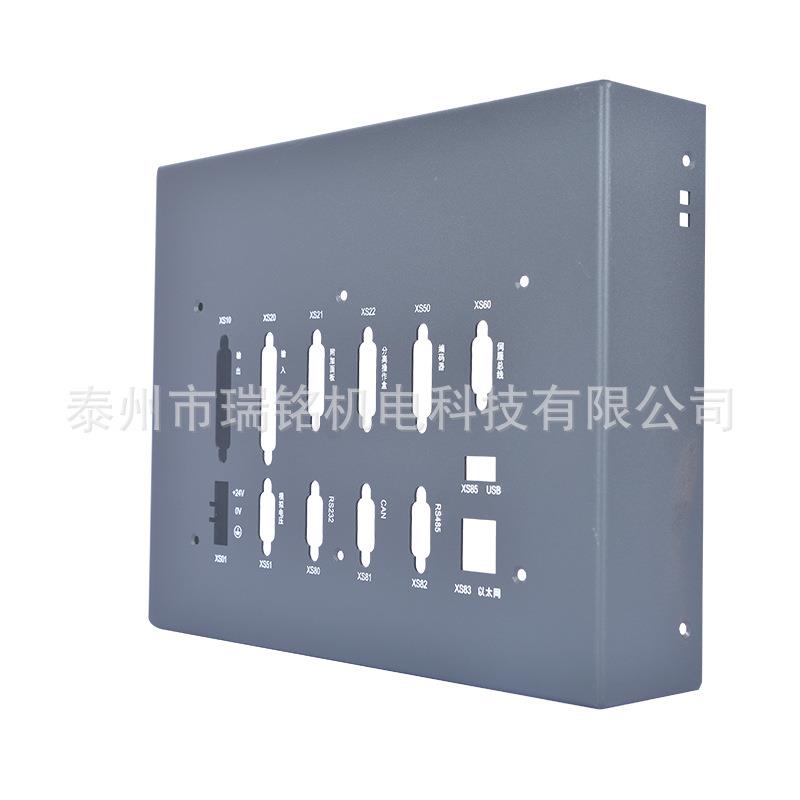 Chassis shell with silk screen, sheet metal shell, bent sheet metal, laser cutting metal chassis system back cover