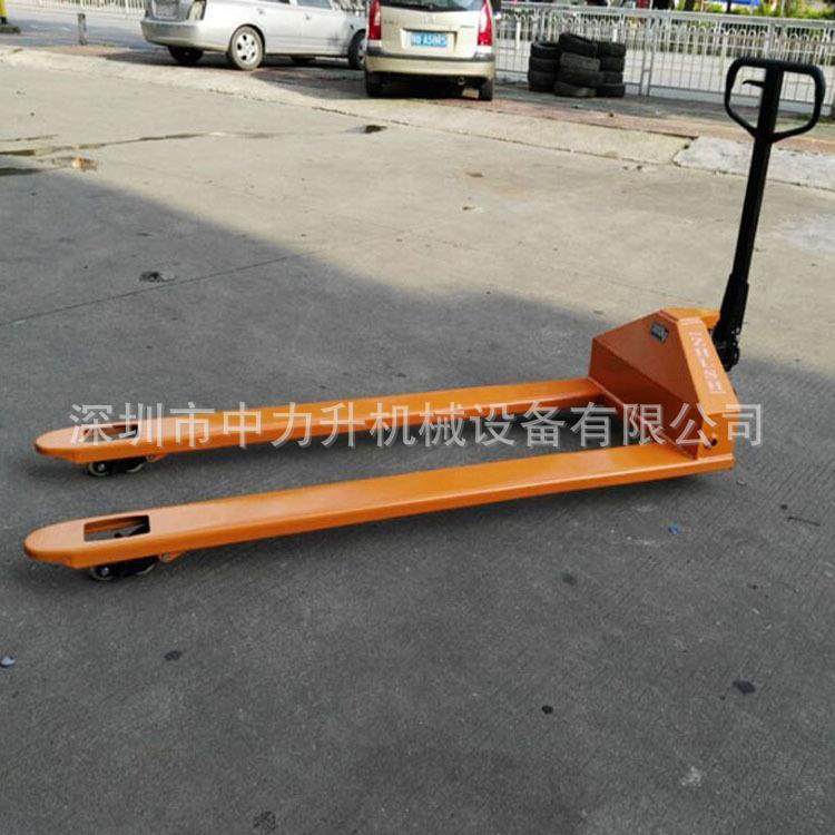 吨1.8/2.5米加长手动搬运车叉车液压托盘叉车手动液压车,淘宝优惠券,粉丝福利购,淘宝优惠卷