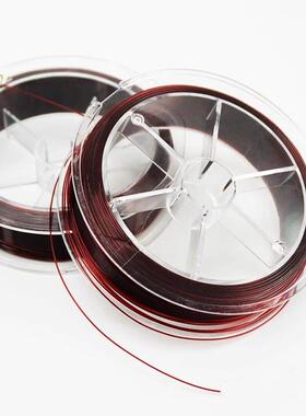 专用罗盘十字线尼龙线罗经仪东定通胜崇道堂多罗盘通用红色 100米