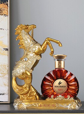 拿破仑xo洋酒架酒柜装饰品摆件创意客M厅简约现代人头马酒架