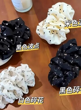 韩系波点泡泡香蕉夹新款竖夹