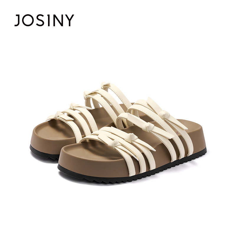 JOSINY卓诗尼女鞋夏季凉鞋清仓特卖多款式品牌特惠时尚设计感鞋子