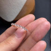 Absolutely beautiful~golden ice transparent egg ring for women
