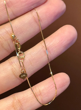 金色极细蛇骨链手链女款手镯