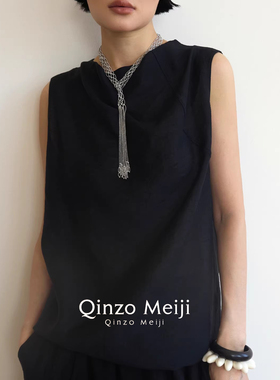 蕾丝月帘项链女百搭时尚配饰