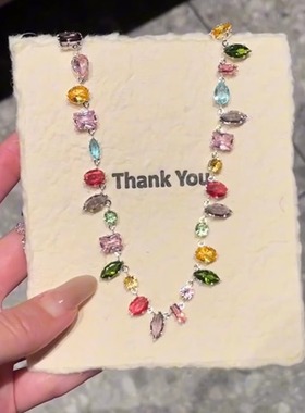 夏日多巴胺糖果项链女吊坠