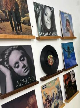 黑胶唱片现代简约音乐主题道具复古海报音乐封面墙面装饰摆设背景