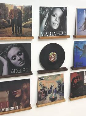 黑胶唱片现代简约音乐主题道具覆古海报音乐封面墙面装饰摆设背景