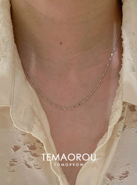 BlingBling爆闪满天星锁骨链2026