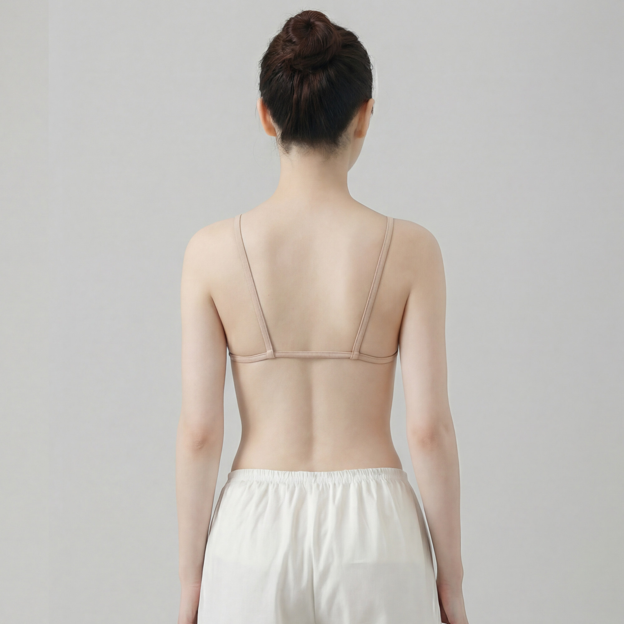 莫代尔无钢圈美背女士文胸薄中老年妈妈无痕露背交叉抹胸吊带内衣,淘宝优惠券,粉丝福利购,淘宝优惠卷