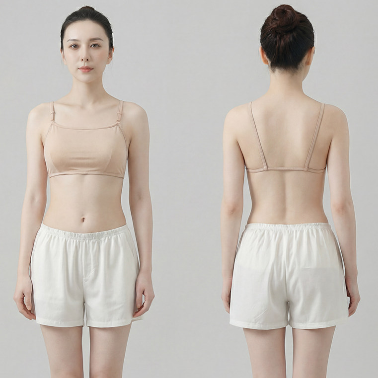 莫代尔无钢圈美背女士文胸薄中老年妈妈无痕露背交叉抹胸吊带内衣,淘宝优惠券,粉丝福利购,淘宝优惠卷