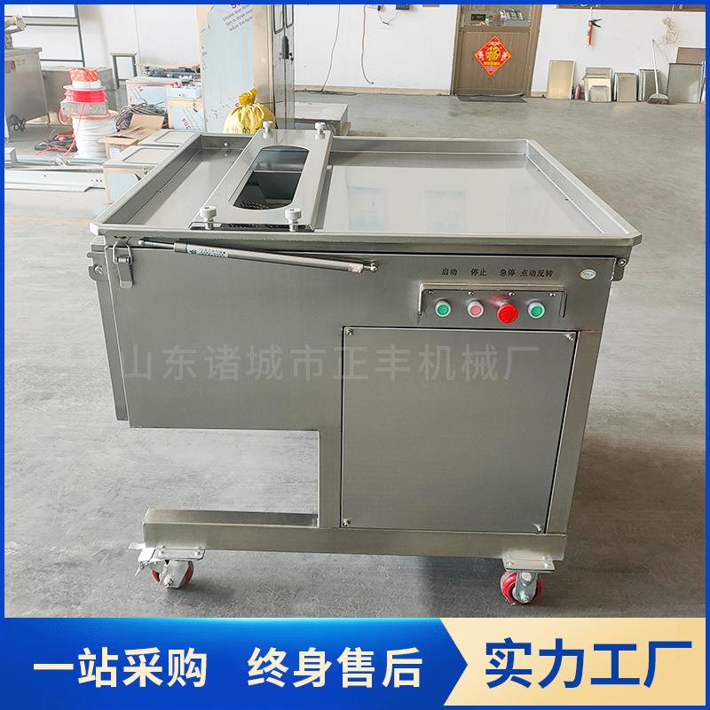 多功能猪羊牛骨切块机剁块排骨鸡腿冻肉猪蹄切块机全自动排骨机 - 图2