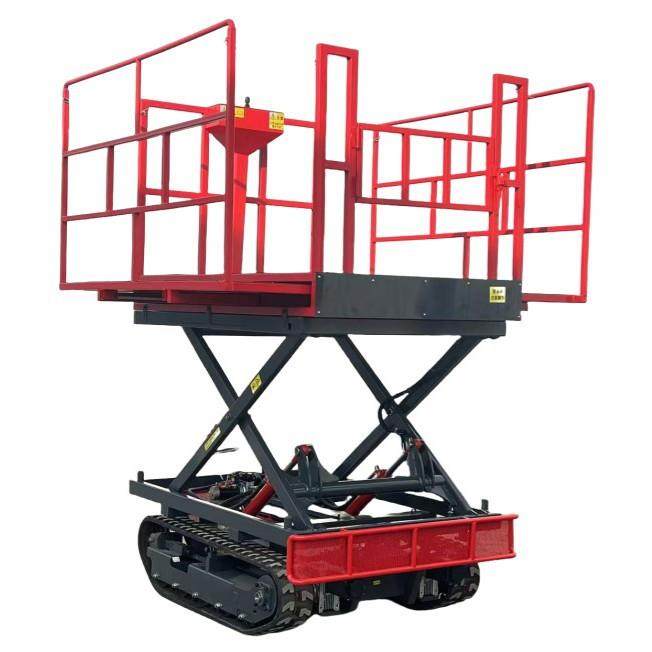 履带升降机液压升降作业平台全自行高空作业车果园采摘平台,淘宝优惠券,粉丝福利购,淘宝优惠卷