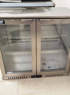Davic嵌入式商用饮料啤酒台下小型风冷无霜展示柜酒吧台冰箱冷藏