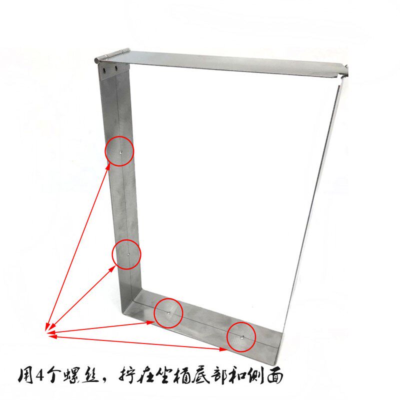 009车A8电池防偷锁锂座桶48v不锈钢防盗 深远电动车007坐位锁 - 图1