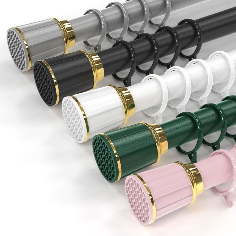 免打孔伸缩杆窗帘l杆卫生间浴帘杆撑挂衣杆浴室衣柜挂杆晾衣杆衣,淘宝优惠券,粉丝福利购,淘宝优惠卷