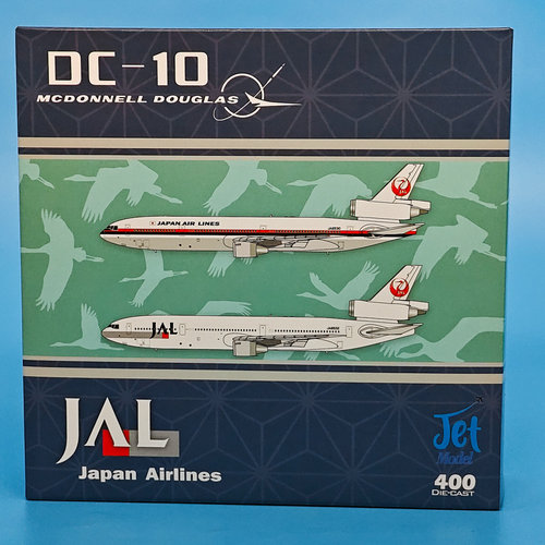JET 1:400日航麦道DC-10客机模型飞机模型合金收藏摆件非玩具 - 图2